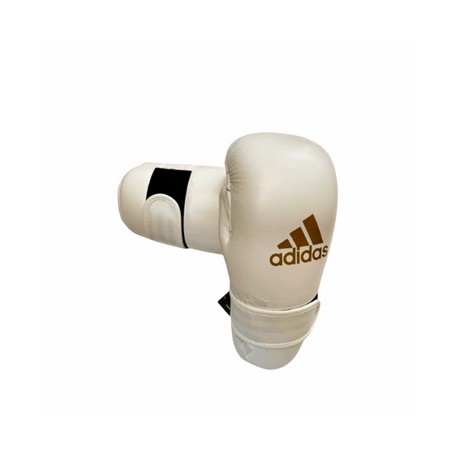 Guante Adidas Point Fighting ADIBFC-01 (Blanco-Dorado)