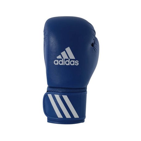 Guantes de Competición Adidas WAKO KickBoxing PIEL (Azul)