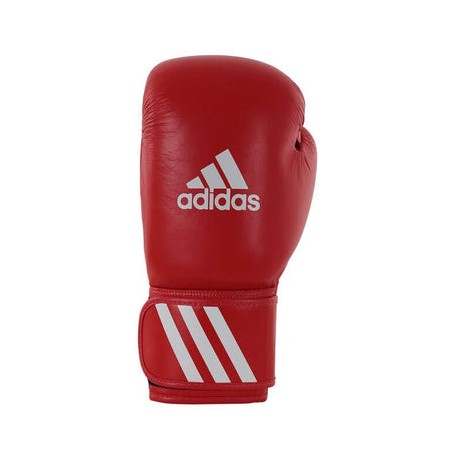 Guantes de Competición Adidas WAKO KickBoxing PIEL (Rojo)