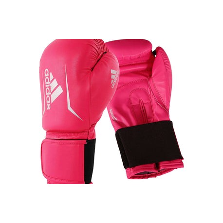 Guante de boxeo adidas Speed 50 Rosa/Gris