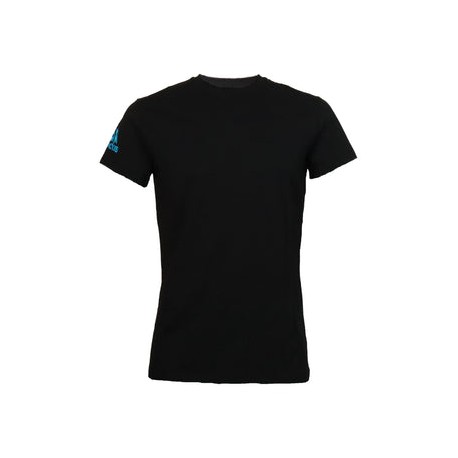 Playera Adidas "PROMO TEE - MARTIAL ARTS" ( Negro/Azul)