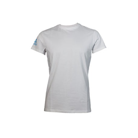 Playera Adidas "PROMO TEE - MARTIAL ARTS"( Blanco/Azul)