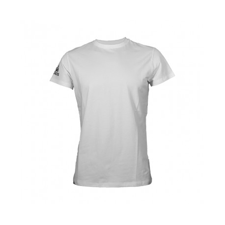 Playera Adidas "PROMO TEE - MARTIAL ARTS"( Blanco/Negro)