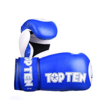 Top Ten Guantes Kick Boxing STAR WAKO (Azul/Blanco)