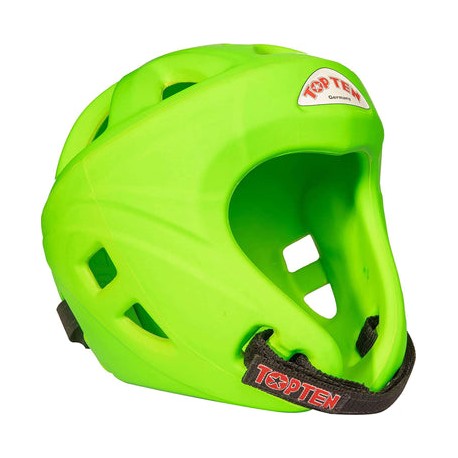 Top Ten Neon Green Avantgarde Head Guard, 4066-5 neon green