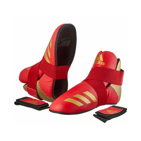 Zapato Adidas Point Fighting "ADIBB-300" (Rojo-Dorado)