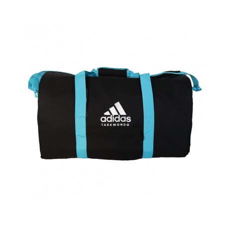 Adidas Maleta para Uniforme Negro/Azul Claro (Taekwondo)