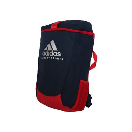 Adidas Mochila Deportiva Azul Marino/Rojo (Combat Sports)