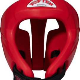 Casco Top Ten "AVANTGARDE HEAD GUARD" (Rojo)