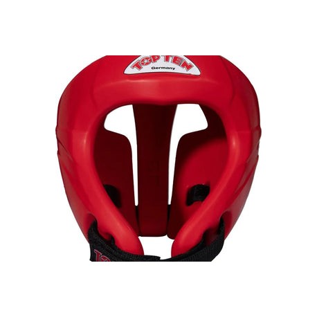 Casco Top Ten "AVANTGARDE HEAD GUARD" (Rojo)