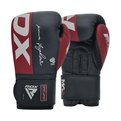 RDX F4 Boxing Sparring Gloves HOOK & LOOP-Marron
